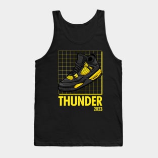 AJ 4 Retro Thunder Sneaker Tank Top